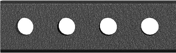 Trailer Receiver Hitch Riser & Extender Adapter, 2" Drop/Rise, Adjustable Lengths 5", 6", 8", 9", Solid Tube, 2-Inch Receiver, 7500 lbs Towing Capacity, Matte Black