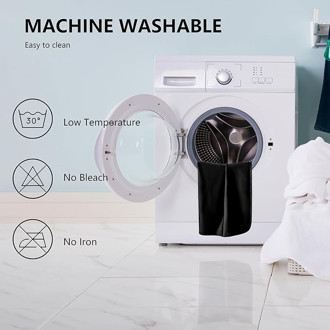 Waterproof Blanket for Bed Protection, Washable Dog Blankets for Couch, Soft Reversible Pet Throw Furniture Protector Cover for Sofa-82"x120",Black+Lightgrey