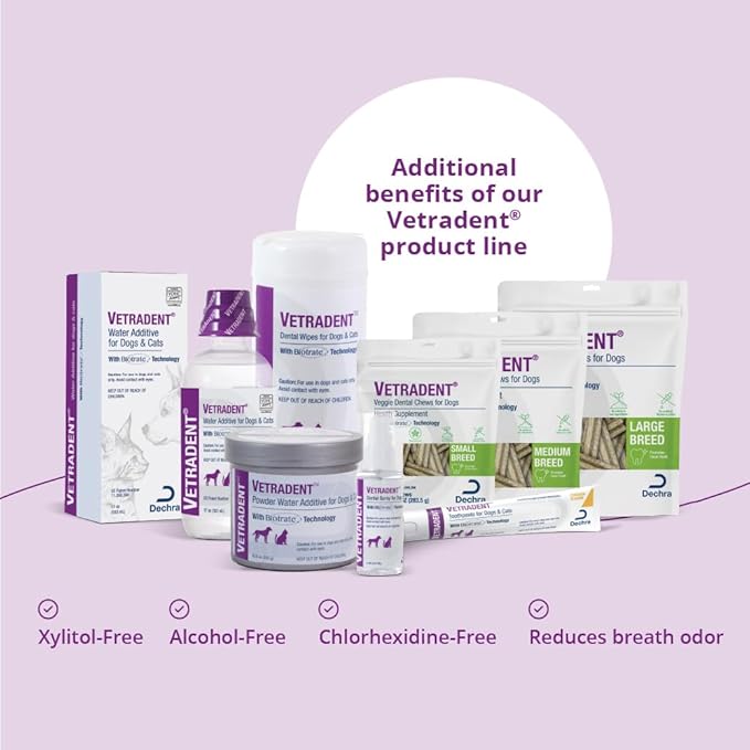 Vetradent® Veggie Dental Chews for Large Dogs