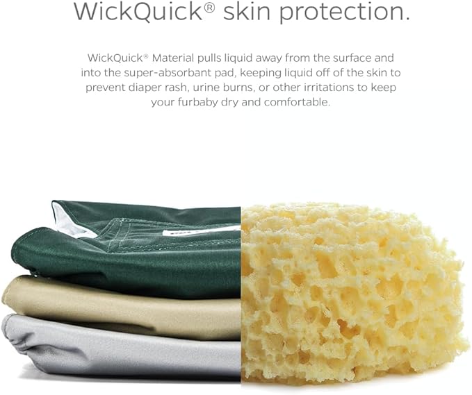 Pet Parents® Washable Belly Bands for Male Dogs (3pack) + Extendrs® of Durable Dog Diapers Male, Premium Male Dog Diapers & Dog Wraps (X-Large, Spruce)