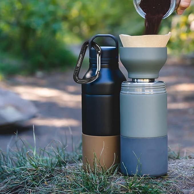 Gabbro Carabiner Clips Heavy Duty, | Wiregate Snap, Screw Locking, Aluminum, Lightweight Caribeener | for Hammock, Hiking, Camping, Water Bottle, Dog Leash Harness, Keychains