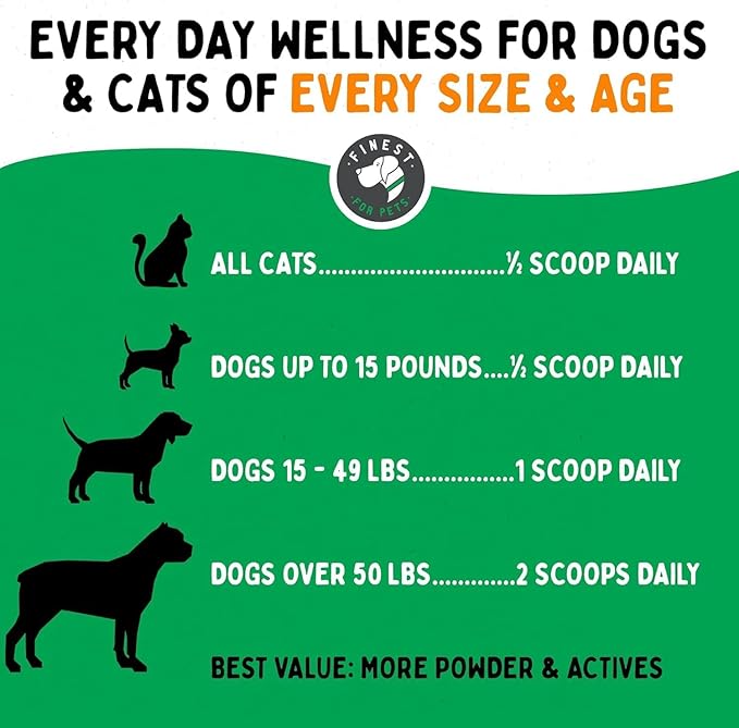 TummyWorks Probiotic Powder for Dogs & Cats. Probiotics For Digestive Health, Immune Support, Diarrhea, Gas, Itching & Seasonal Allergies. With Digestive Enzymes & Prebiotics. Made in USA - 160 Scoops