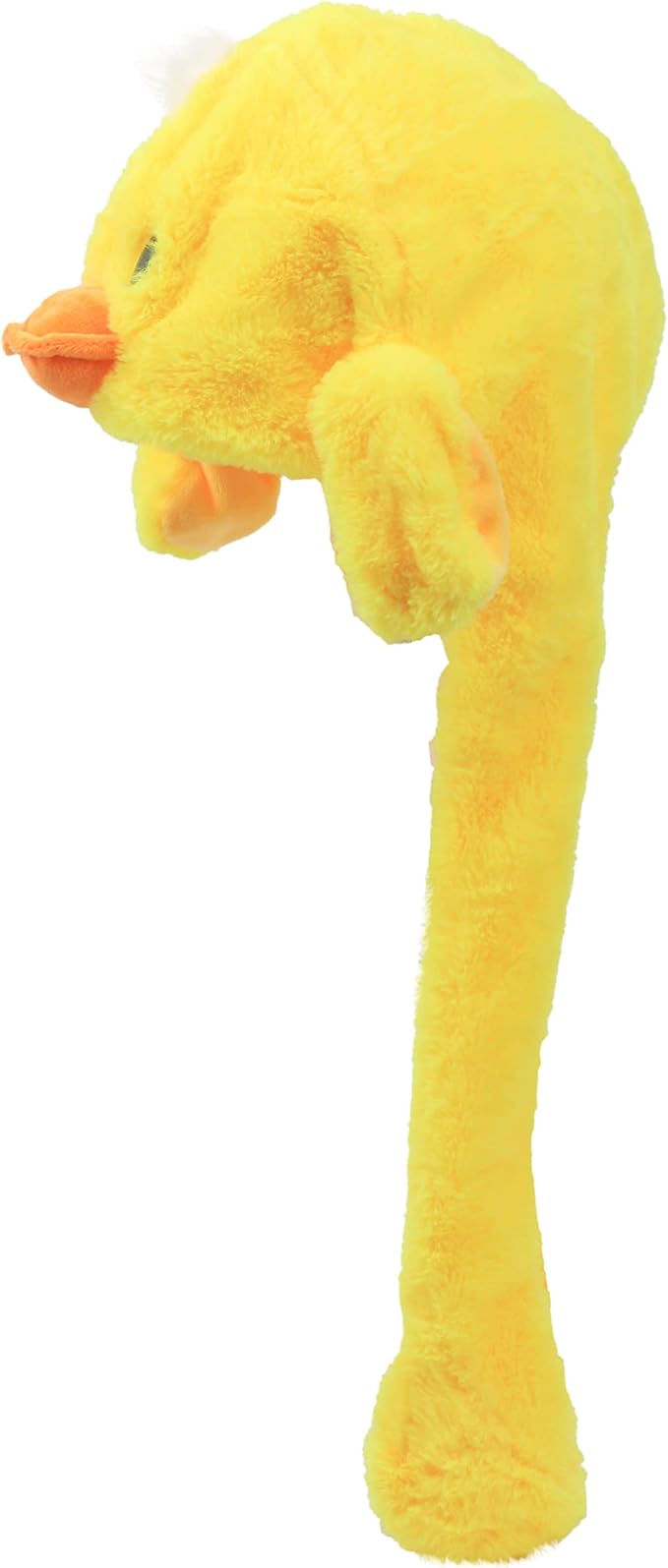 Animal Hat with Ears Moving Jumping Pop Up Beating Hat Plush Holiday Cosplay Dress Up Funny Gift for Kids