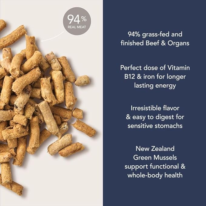 K9 Natural - Grain Free Freeze Dried Dog Food - Beef, 8lb