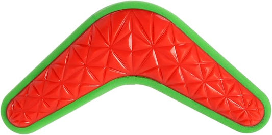 Dingo Toy for Dog, Durable TPR Rubber for chewers, Fetch Toy for Play, Boomerang 9.1", 17395 (Bommerang)