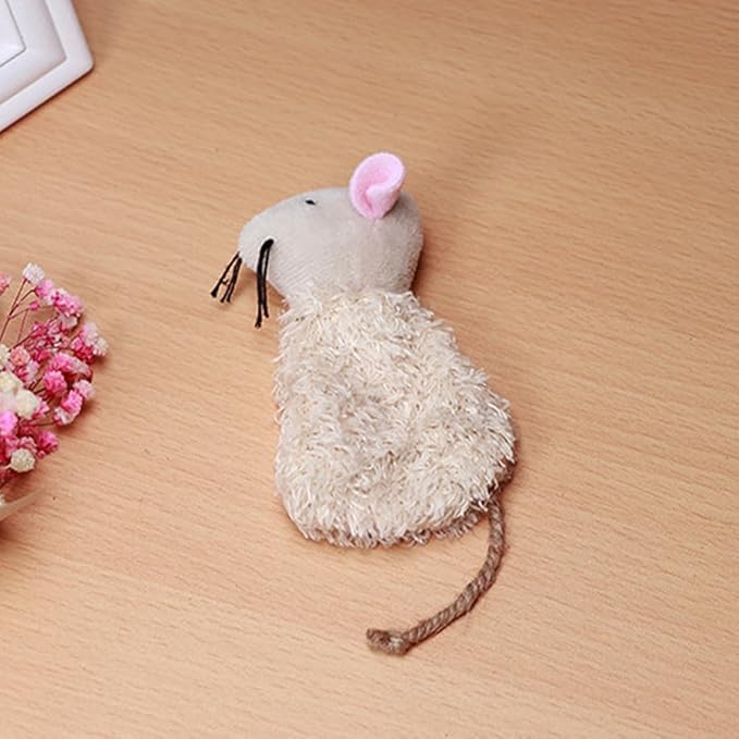 9sets Cat Teaser Biting Toys Interactive Plush Cat Toy Set Pet Playthings Fun 3pcs*3 Random