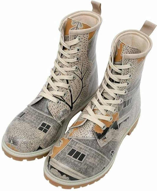 DOGO Long Boots for Women – Vegan Leather and Unique Design Womens Winter Boots, Comfortable and Stylish Womens Boots