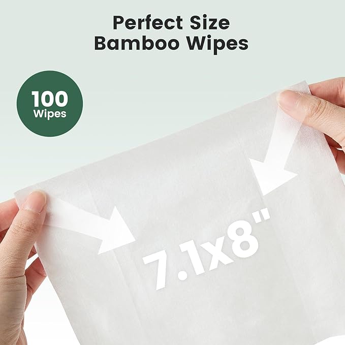 Gardner Pet Bamboo Dog Wipes for Paws and Butt, Dog Cleaning Wipes Deodorizing & Soothing Pets Wipes with Coconut Oil, Extra Thick Cat Wipes Cleaning Fur and Butt, Puppy Wipes, 400 Count