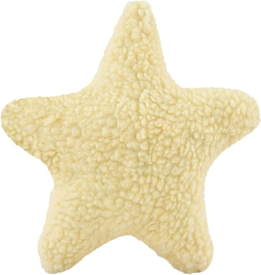 Jeffers Pet Plush Dog Toy with Squeaker, Fuzzy Star 8" - Soft Crinkle Fabric, Safe & Durable, Healthy Fun for Small & Medium Dogs, Interactive Play, Fetch, Tug - Best Gift for Active Games