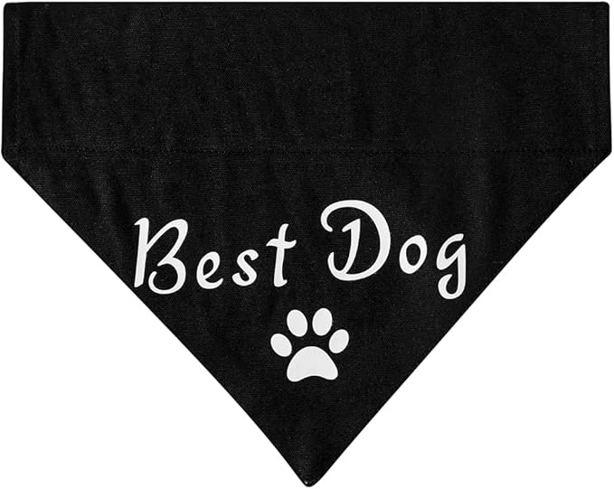 Best Dog Dog Wedding Bandana Collar, Adjustable Engagement Pet Bandana with Quick Release Buckle & D-Ring for Dogs & Cats