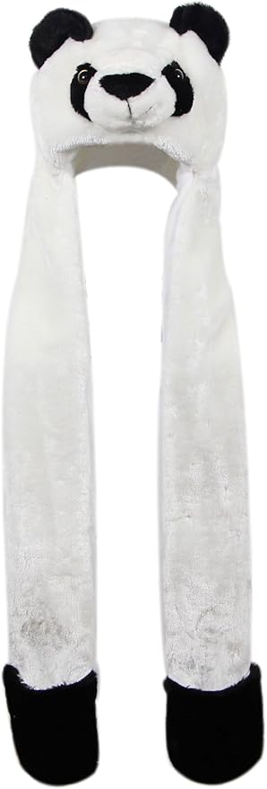 Plush Novelty Animal Hat: One Size Fits All Adults & Children/Soft, Warm Beanie Hat