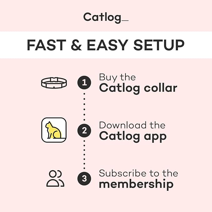 Health Tracker for Cats - Smart Cat Collar with Safety Breakaway Buckle for Indoor Cats, Wellness Alerts, Real-time Monitoring (Kimono (Sakura),L)