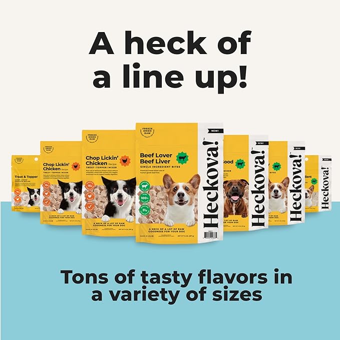 Beef Lover - Freeze Dried Beef Liver Dog Treats - Single Ingredient Human Grade Raw Beef Liver Bites for Training, Meal Topper, No Additives, High Protein, 31g Per Cup, 14oz Bag