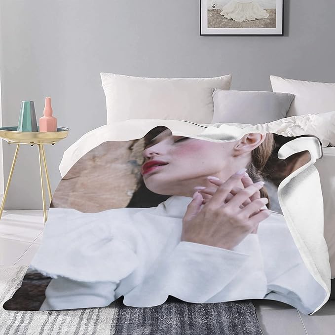 Custom Blanket with Photo, Customizable Collage Blankets Picture Personalized Gift for Lover/Friends/Family/MOM/DAD, Customized Throws Souvenir for Christmas Birthday Wedding Get Together