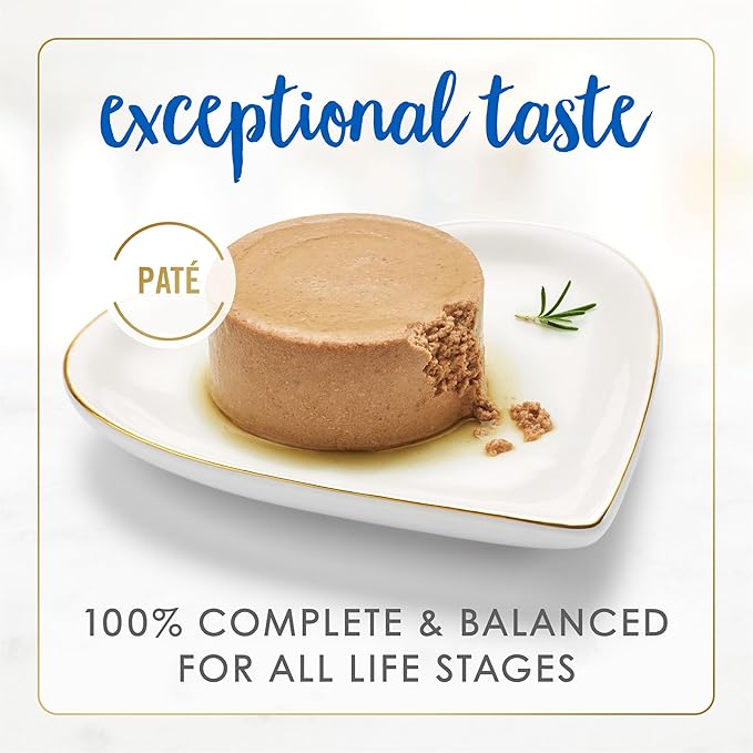 Purina Fancy Feast Classic Pate Ocean Whitefish and Tuna Feast Classic Grain Free Wet Cat Food Pate - (Pack of 24) 3 oz. Cans