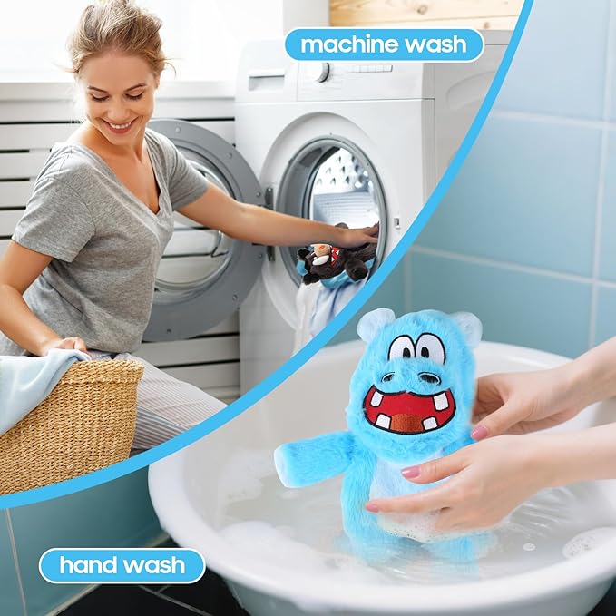 Bzonsmart Dog Squeaky Toys.5 Pack Crinkle Value Bundle .Soft Non-Shedding Puppy Toys & Self-Play Teething Toy for Dogs, Cute Pet Supplies .Dog Toys for Chewers, Small, Medium & Large Dogs