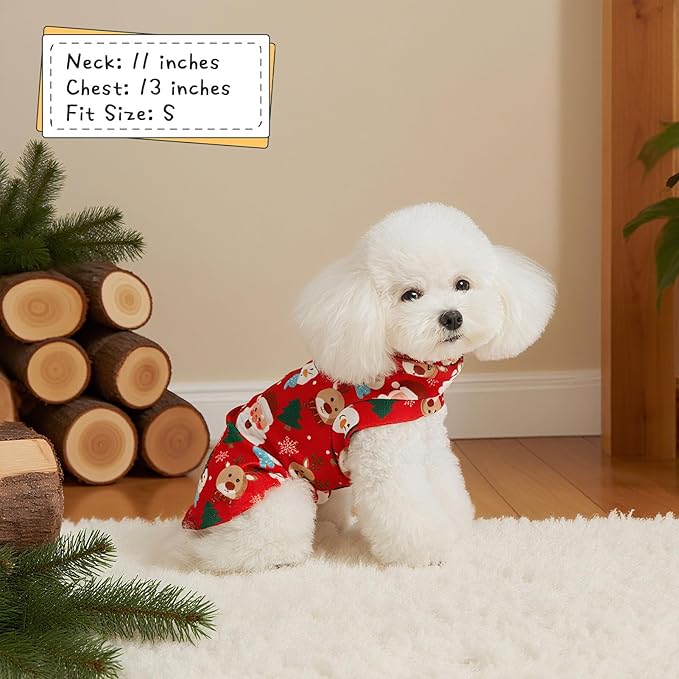 EXPAWLORER Cat Christmas Sweater - Sweaters for Cats Only Soft Warm Pet Clothes, Fall and Winter Xmas Coat Pullover Design, Fleece Sweatshirt Clothing Also for Puppy Small Dogs, Large