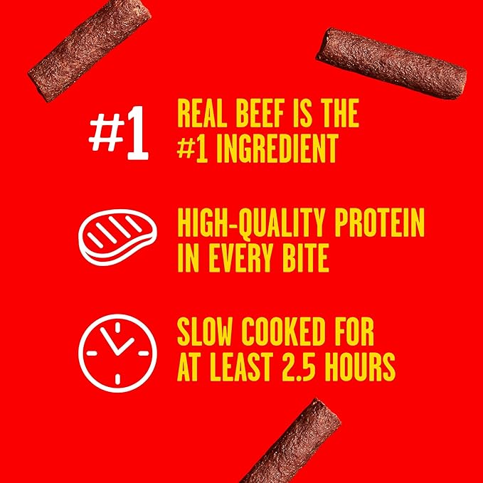 Pup-Peroni Mini Dog Treats, Original Beef Flavor, 5.6 Ounce (Pack of 8), Made with Real Beef