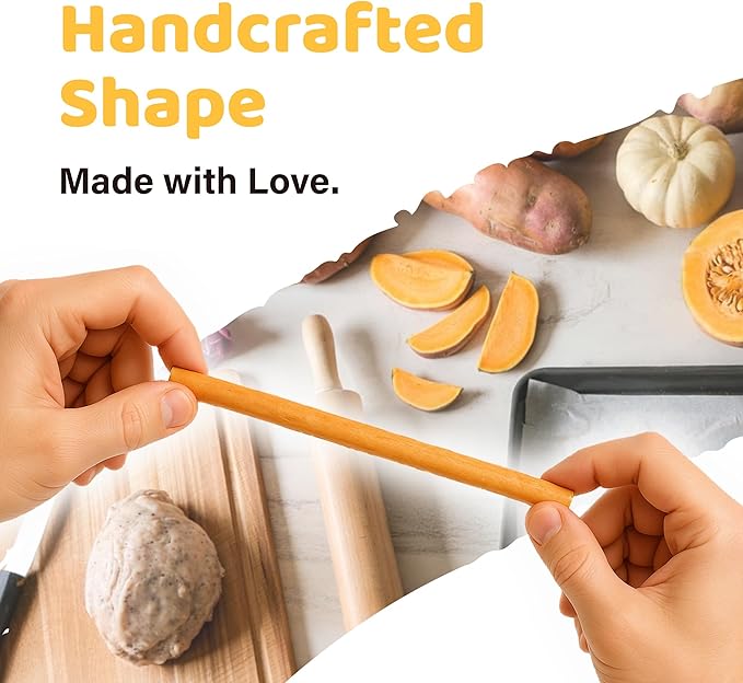 iPaw Turkey Dog Treats, All Natural Human Grade Dog Treat, Suitable for Training chew, US Sourced Raw Material, Hypoallergenic, Rawhide Alternative, Thin Stick (Pumpkin)