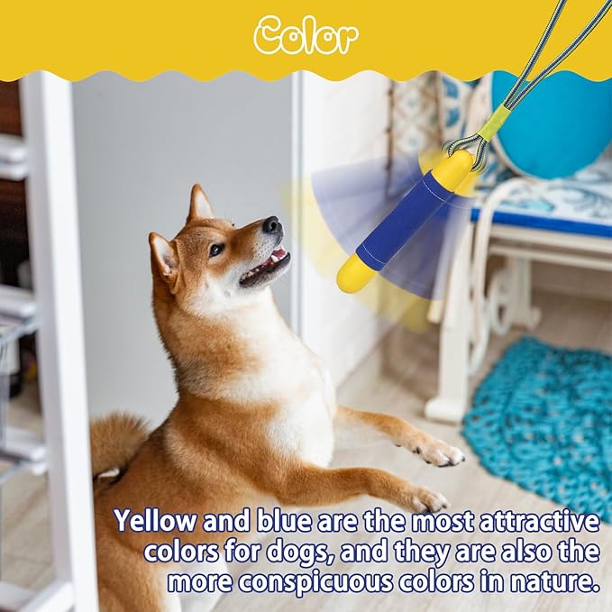 Dog Pool Toys Float on Water, Interactive Fetch Toy for Training Retrieving Bumper Outdoor Backyard Summer 2 Pack