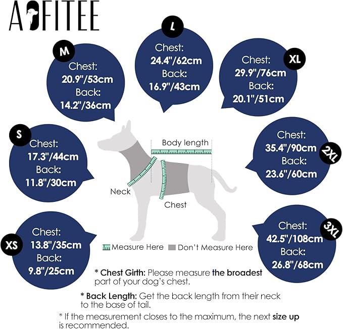 AOFITEE Dog Winter Coat, Dog Coat with Harness Built in, Dogs Jacket for Large Dogs, Reflective Waterproof Pet Puffer Jacket Snowsuit, Warm Fleece Windproof Pet Sweater for Cold Weather, XL