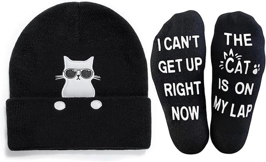 Beanie Hat and Socks for Winter