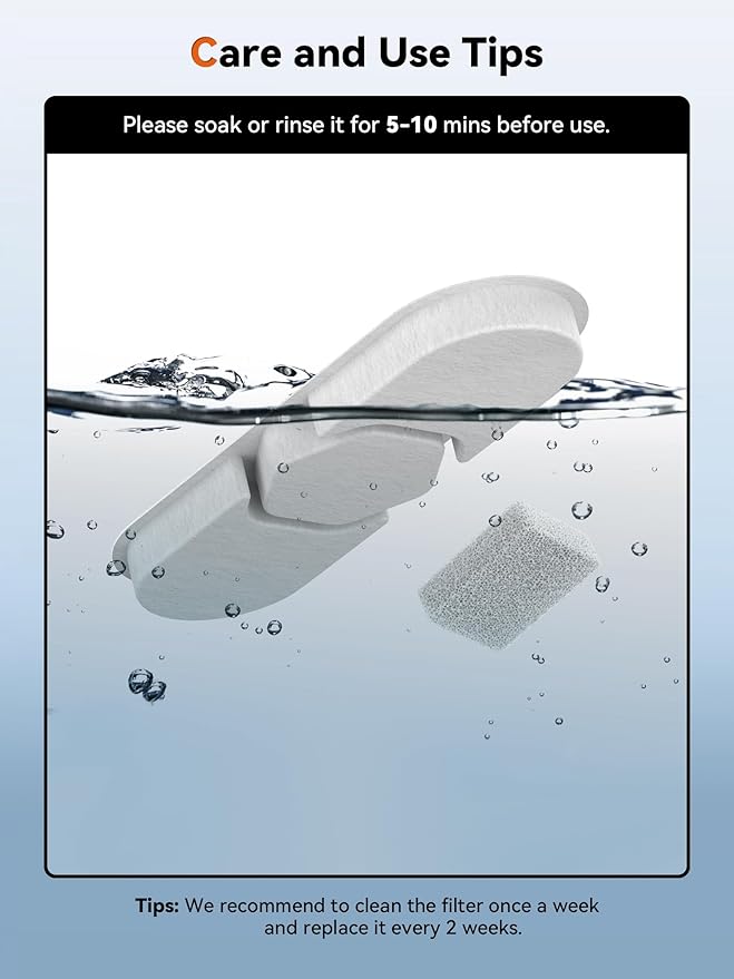 Dog Water Fountain for Large Dogs, 3.2Gal/406oz/12L Stainless Steel Pet Fountain, Quiet Dog Water Bowl Dispenser with Visible Window for Multi-pet Home(6 Set Filter)