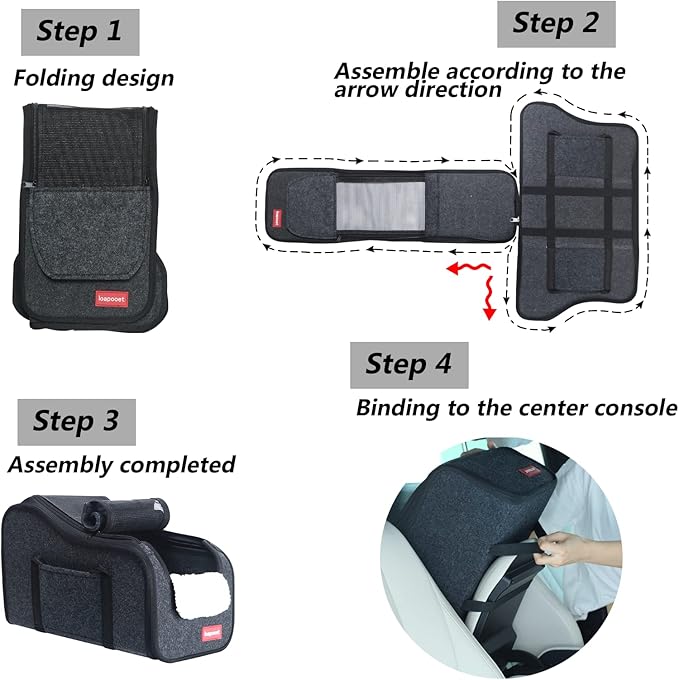 Center Console Dog Car Seat,Console Dog Car Seats for Small Dogs Pet & Cat