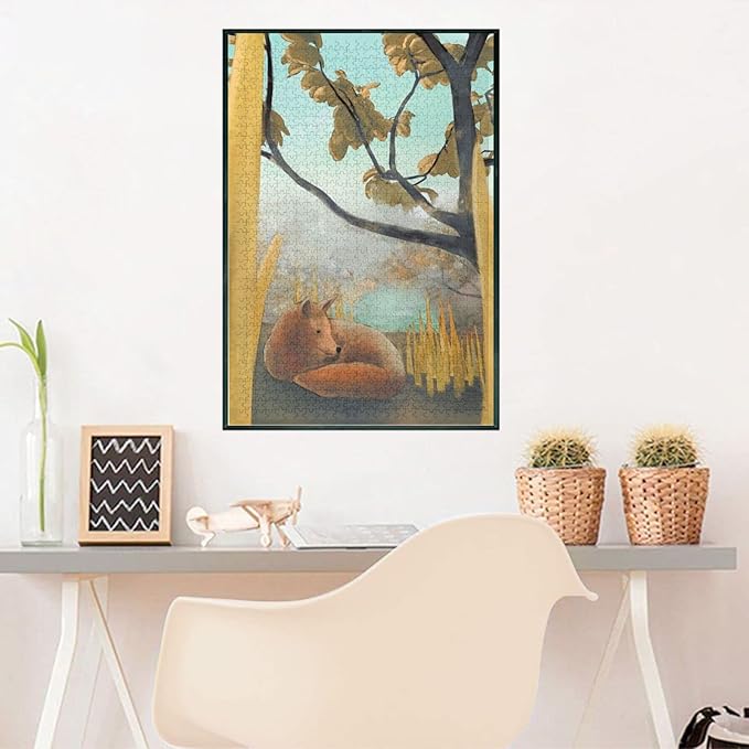 Bow Cute Kitten 500 Piece Healing Home Decor & Unique Living Room Art - More Difficult Challenge Puzzles (Wooden Puzzles Includes Beautiful Gift Box) for All Adult Beginners