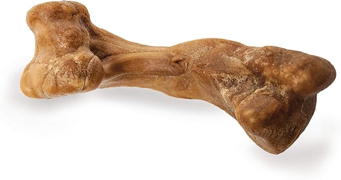 Nylabone Healthy Edibles WILD Natural Dog Chew Treats, Bison Flavor, Small Dogs Up to 20 lbs - Long Lasting Healthy Chew Bones Made in USA (8 Count)