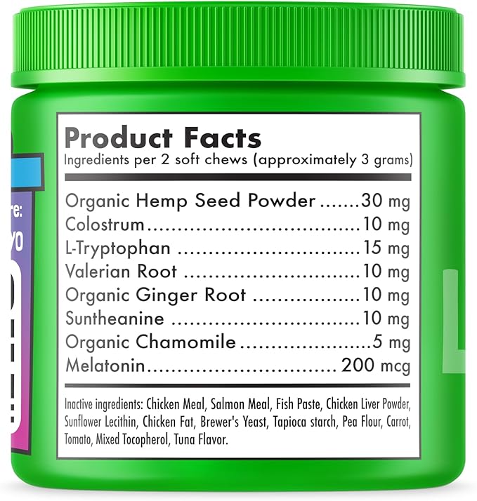 LEGITPET Cat Calming Treats Natural Anxiety Relief for Indoor Cats Stress & Travel Storm Separation Support Helps with Vet Visits, Grooming & Loud Noises Soothing Behavior Aid 100 Yummy Chews