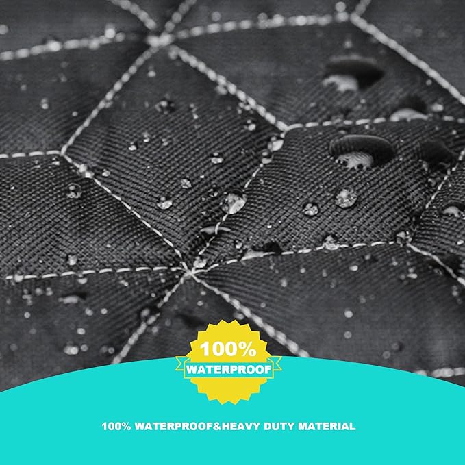 Bench Dog Car Seat Covers for SUV, Waterproof Dog Seat Cover for Back Seat Fit Ford Explorer Heavy Duty Non Slip Back Seat Cover Protector for Chevrolet Tahoe/Yukon/Suburban/Expedition