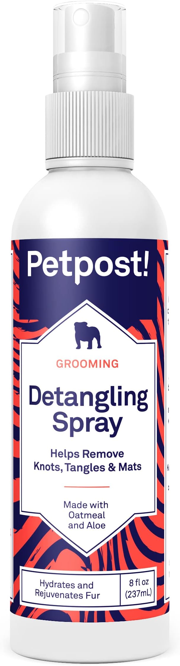 Petpost | Detangling Spray for Dogs with Knots, Mats & Tangles - Naturally Rejuvenating Dog Hair Detangler for Healthier, Shinier, Stronger Fur - Oatmeal, Aloe, and Vitamin E Formula 8 oz.