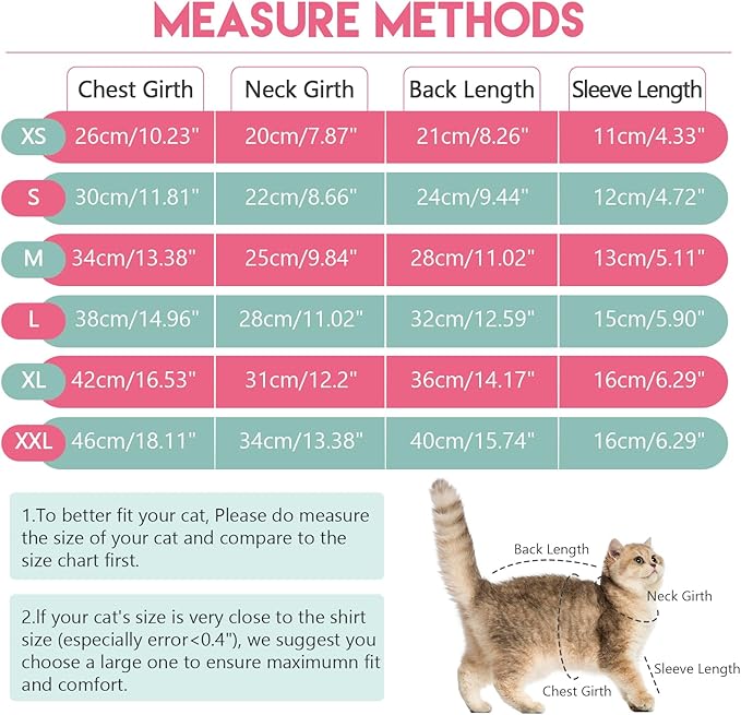 Sticky Cat Clothes Stretchy, Sphynx Hairless Sweater & Pajamas for Cats only, Soft Cat Onesie for Cats After Surgery Female Male & Hair Loss Prevention, Pink M