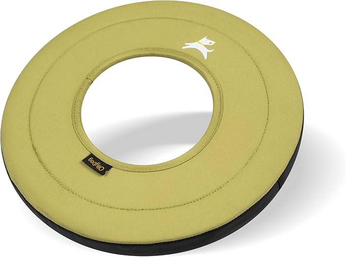 OllyDog Super Flyer Dog Frisbee Toy, 11" – Durable, Lightweight & Water-Resistant Flying Disc – Soft on Teeth & Gums – Floats on Water – Outdoor Fetch Toy for Medium & Large Dogs (Alchemy)