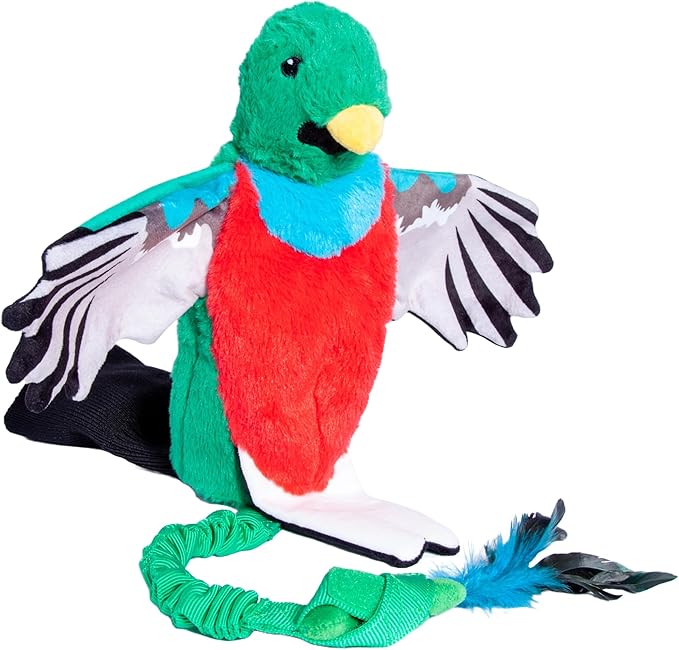 Milunova Pupr Pals Cat & Dog Wrestling Toy Puppet with Tough Padding for Safe Interactive Play, Protection to Stop Puppy Kitten Biting Hands; for Boredom-Busting Training and Exercise