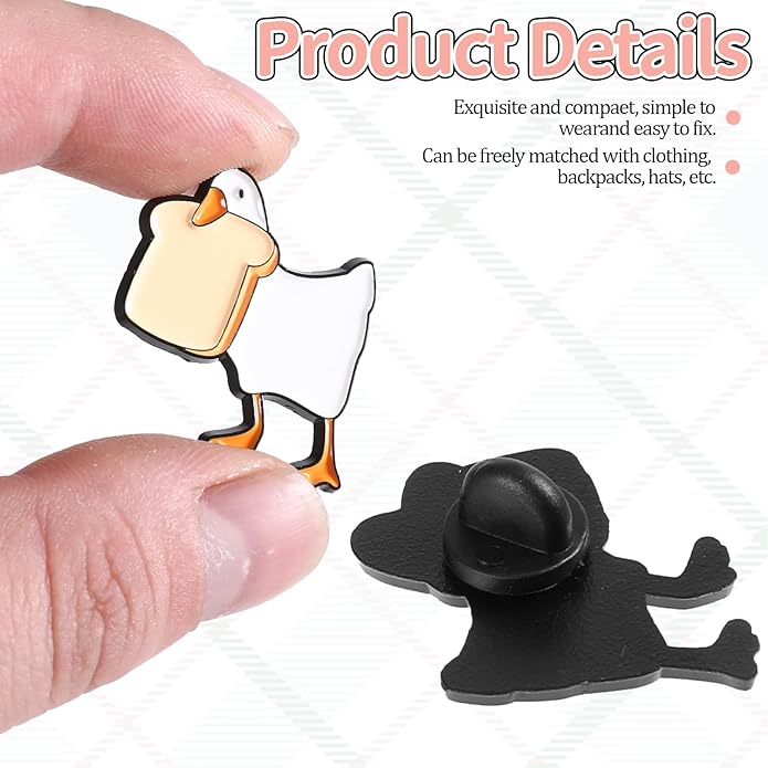 7 Pcs Enamel Pin Funny Reading Animal Brooch Alloy Cute Cartoon Lapel Pins Cat Clip Decoration Badges for Backpacks Clothes Jackets Bags Hat