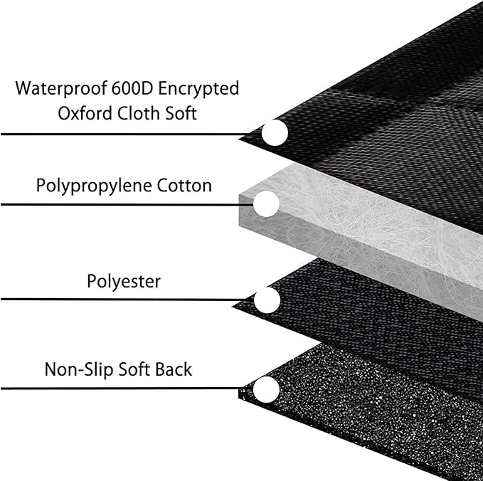 Femuar Dog Car Seat Cover, Waterproof Nonslip Pet Seat Cover for Back Seat with Storage Pockets Mesh Visual Window, Scratch Proof Pet Dog Seat Cover Hammock for Cars Trucks and SUVs, XL-Orange