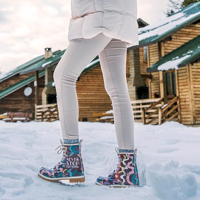 DOGO Long Boots for Women – Vegan Leather and Unique Design Womens Winter Boots, Comfortable and Stylish Womens Boots