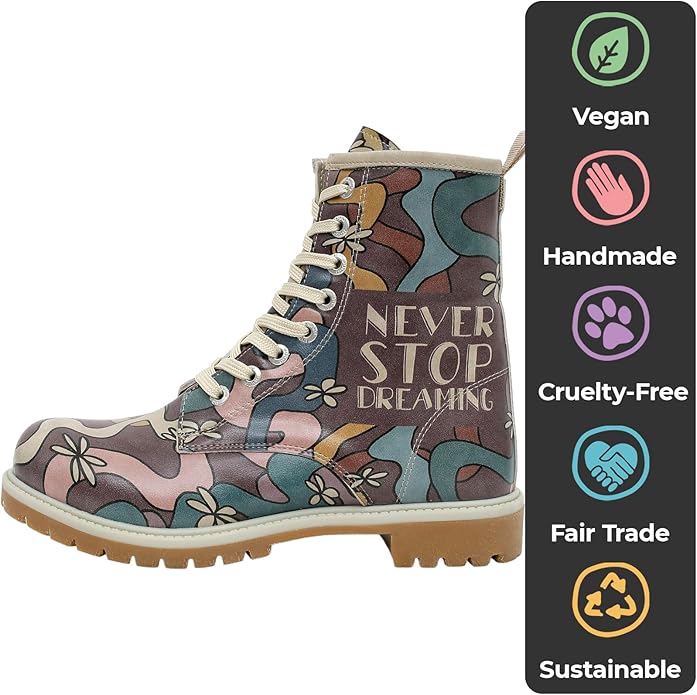 DOGO Long Boots for Women – Vegan Leather and Unique Design Womens Winter Boots, Comfortable and Stylish Womens Boots