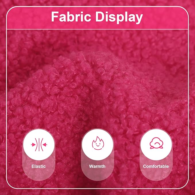 Dog Sweaters for Small Dogs Winter Dog Pajamas Sized Dogs Boy Girl Fleece Pet Clothes Puppy Outfit 4 Legs Jumpsuits for Chihuahua Yorkie Cat Apparel (Rose, Medium)