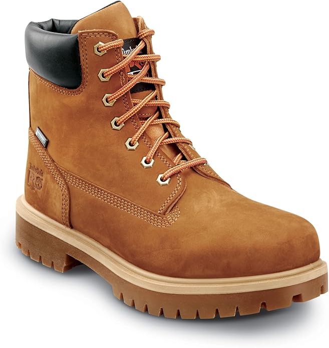 Timberland PRO 6IN Direct Attach Men's Soft Toe MaxTRAX Slip-Resistant Work Boot