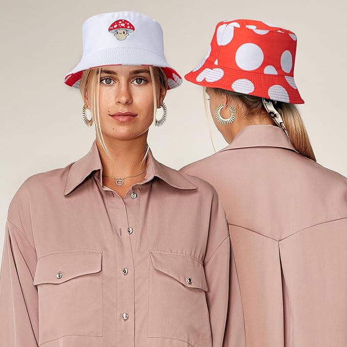 Psychedelic Bucket Hat Fisherman Cap for Women Men, Trippy Art Casual Travel Beach Sun Hats for Summer