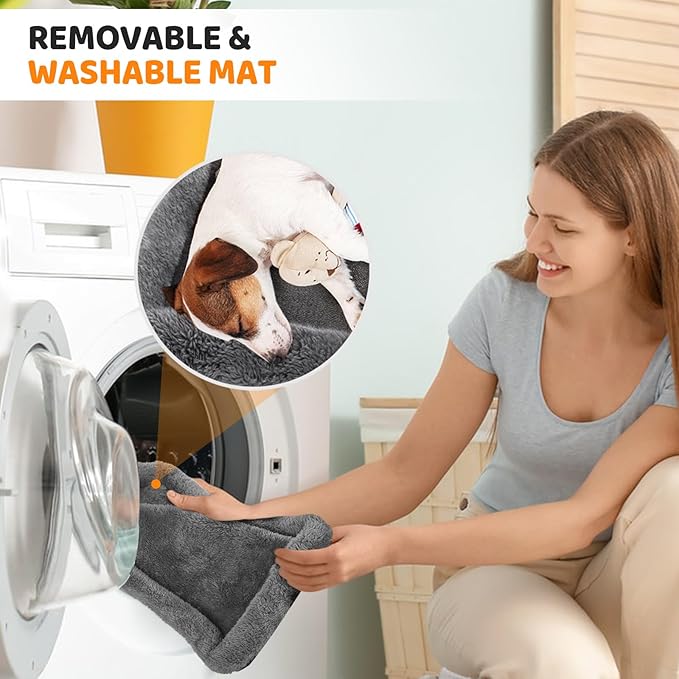 JUNGYOUN Premium Cat Carrier - Pet Carrier for Cat & Small Dogs up to 15lbs - Airline Approved Travel Dog Carrier with Anti-Escape Zippers, Collapsible Travel Bowl & Padded Strap