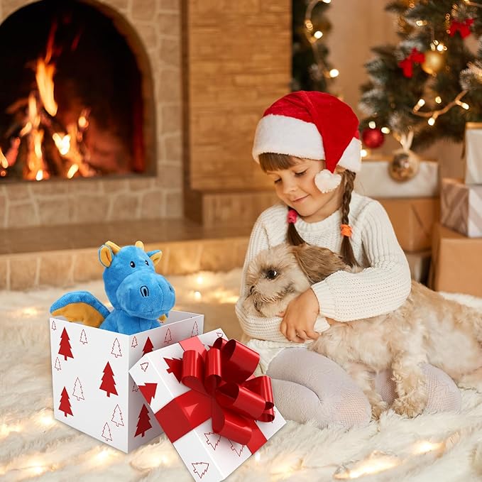 Dog Toys for Aggressive Chewers, Interactive Plush Dog Toy with Squeaker and Crinkle Paper, Suitable for Reducing Boredom and Anxiety, Cute Pet Toy for Small, Medium and Large Dogs