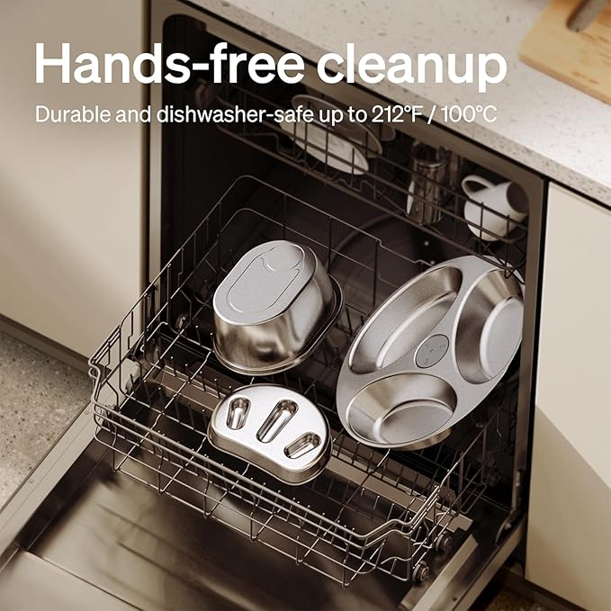 PETLIBRO Automatic Dog Feeder with Camera, Auto Cat Food Dispenser Slow Feeder Dog Bowl 1080P HD Video with Night Vision 5G WiFi Pet Feeder with 2-Way Audio, Stainless Steel Slow Food Tray