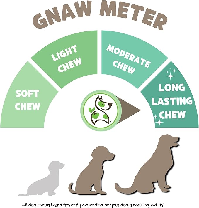 Nature Gnaws Bully Stick Springs for Dogs 7-8" (12 Count) - Long Lasting for Aggressive Chewers - Natural Curly Beef Dog Chew Bones - Rawhide Free