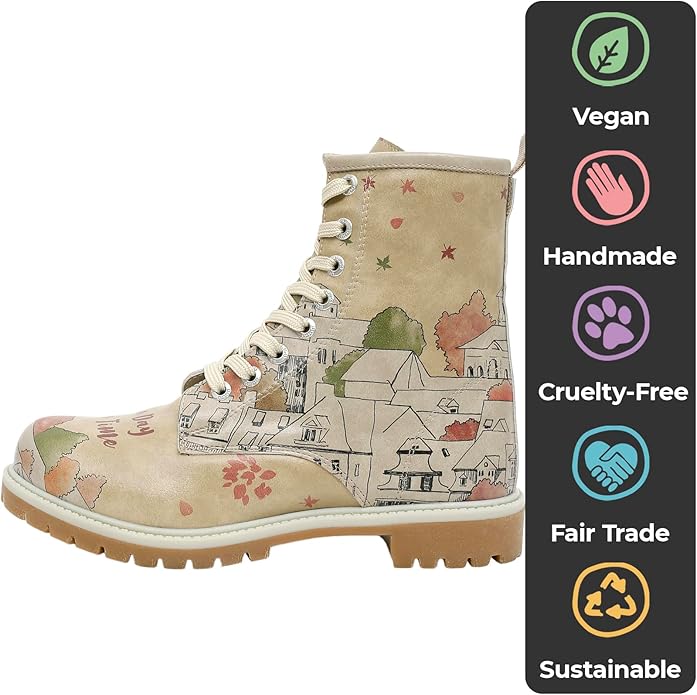 DOGO Long Boots for Women – Vegan Leather and Unique Design Womens Winter Boots, Comfortable and Stylish Womens Boots