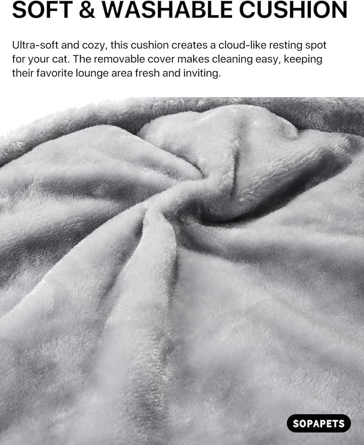 Extra Large Cat Tree for Maine Coon,65 Inches Tall Cat Tree Tower for Indoor Cats Large Adult 20 lbs,XXL Heavy Duty Luxury Sturdy Cat House with Big Hammock,Sisal Scratching Post,Condo