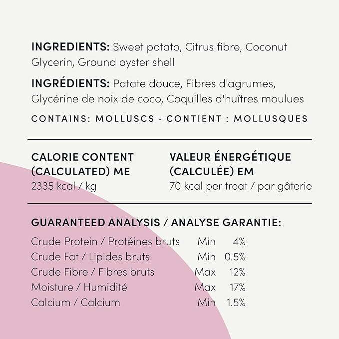 Crumps' Naturals Plaque Busters 3.5" (18ct) 9.0oz/255g Dog Dental Treat (Pack of 2)